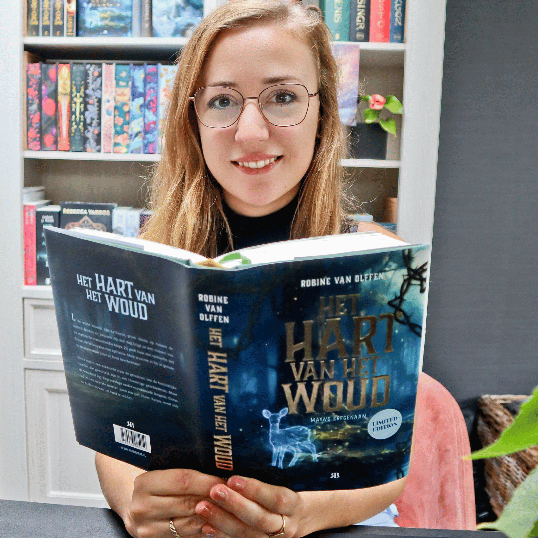 Robine van Olffen auteur met het Hart van het woud