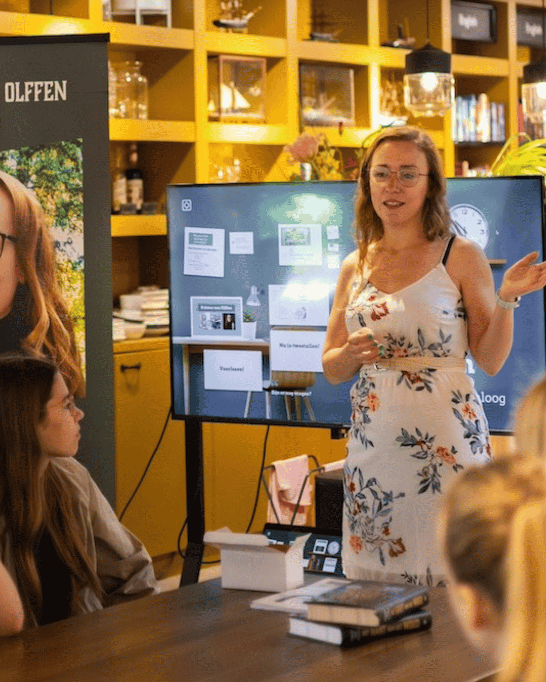Robine bij Harlingen Literair Jeugdfestival